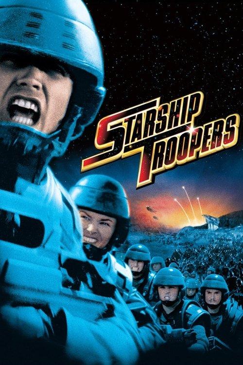 Starship Troopers 1997 official movie poster