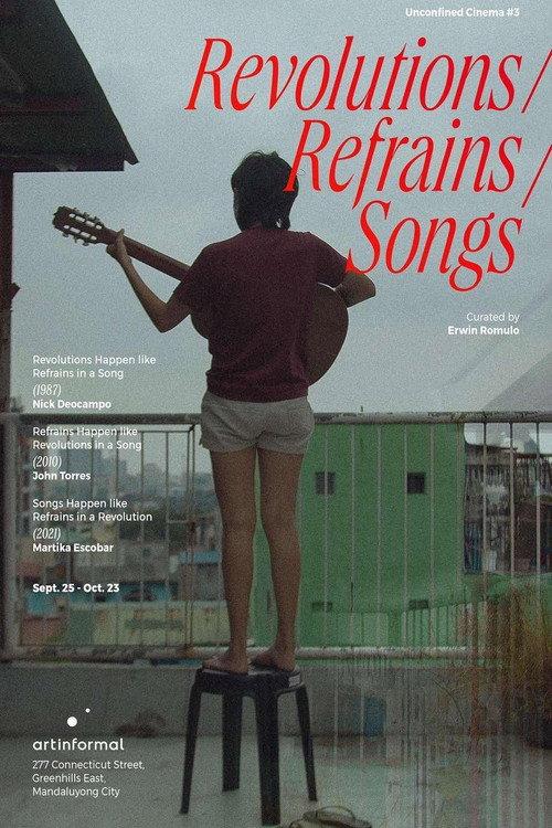 Songs Happen Like Refrains in a Revolution 2021 official movie poster