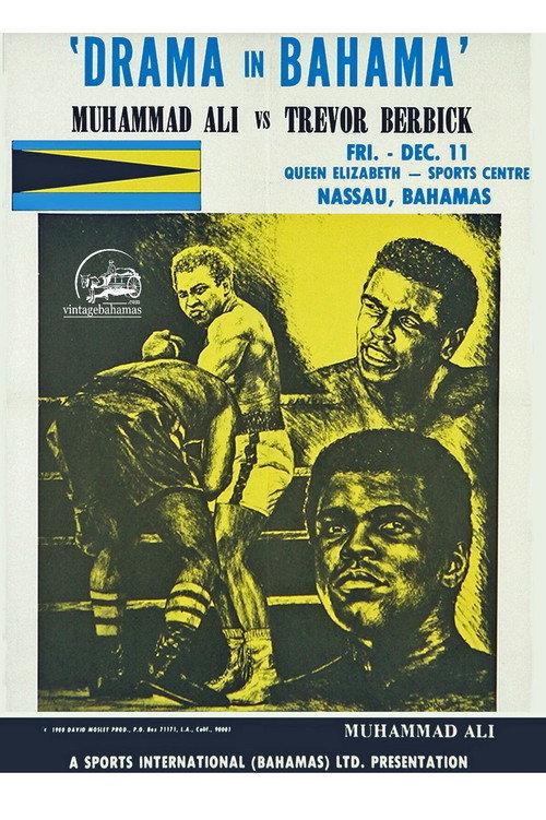 Muhammad Ali vs. Trevor Berbick 1981 official movie poster