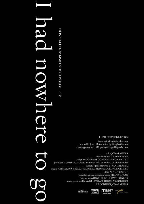 I Had Nowhere to Go 2016 official movie poster