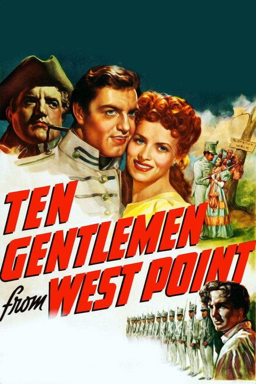 Ten Gentlemen from West Point 1942 official movie poster