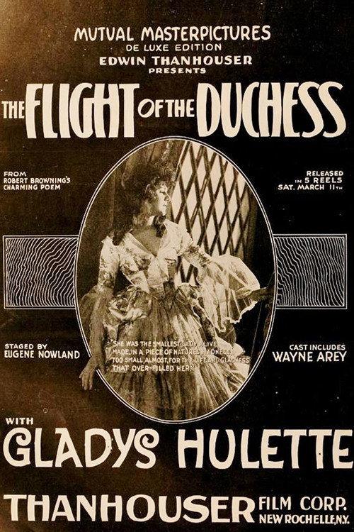 The Flight of the Duchess 1916 official movie poster