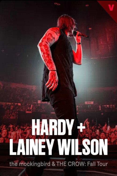 HARDY and Lainey Wilson: THE MOCKINGBIRD & THE CROW FALL TOUR 2024 official movie poster