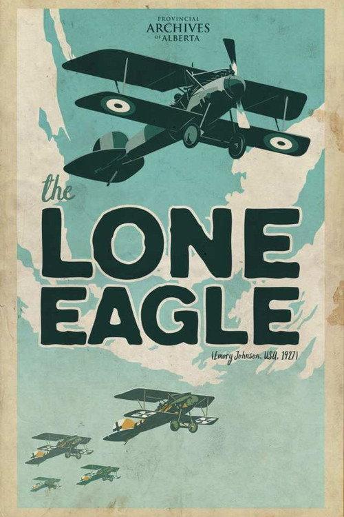 The Lone Eagle 1927 official movie poster
