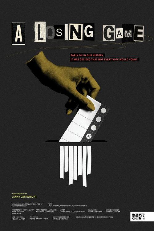 A Losing Game 2025 official movie poster