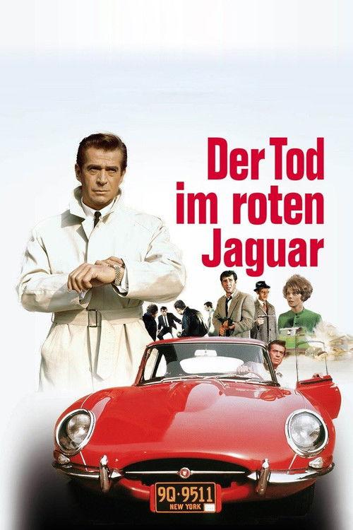 Jerry Cotton: Death in the Red Jaguar 1968 official movie poster