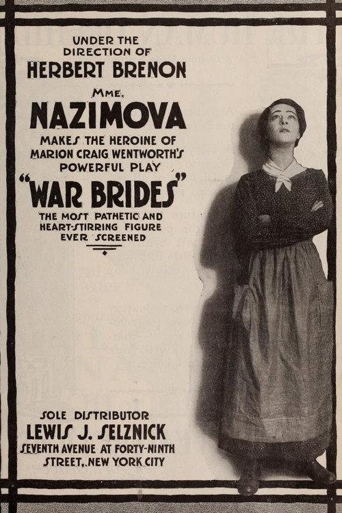 War Brides 1916 official movie poster