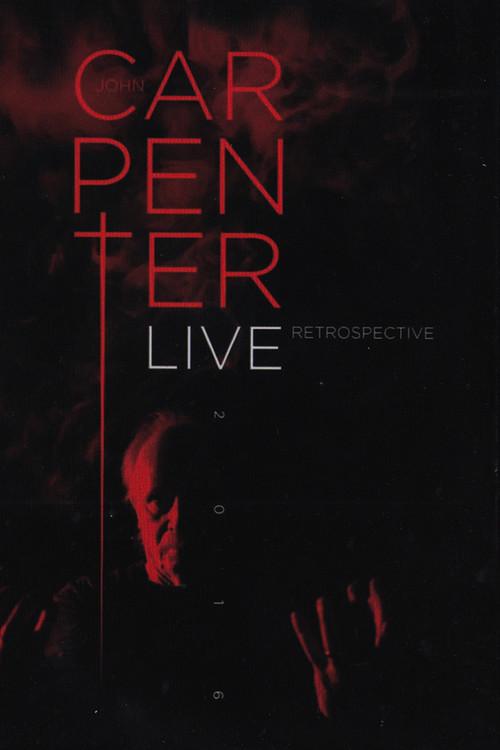 John Carpenter: Live Retrospective 2018 official movie poster