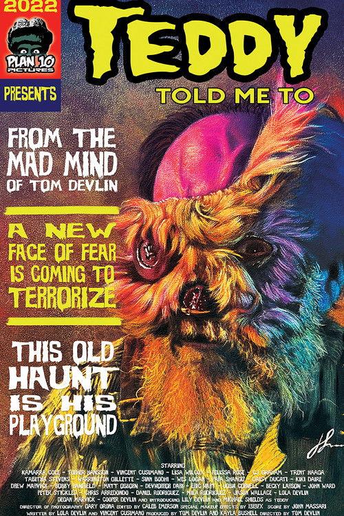 Teddy Told Me To 2022 official movie poster