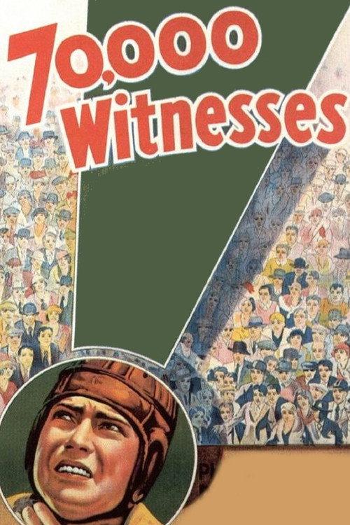 70,000 Witnesses 1932 official movie poster