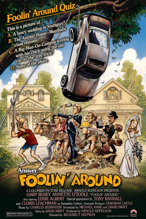 Foolin' Around 1980 official movie poster