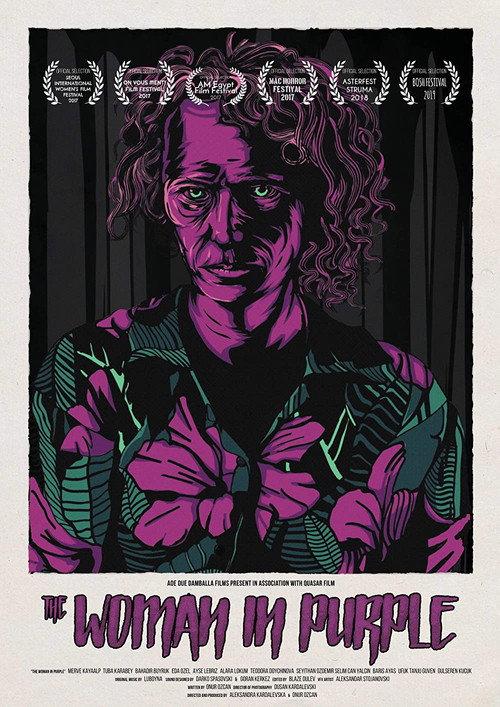 The Woman in Purple 2017 official movie poster