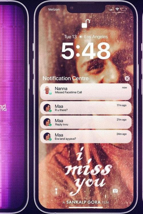 I Miss You 2023 official movie poster