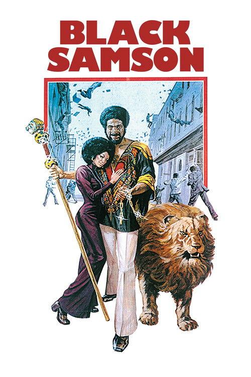 Black Samson 1974 official movie poster