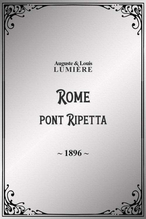 Rome, pont Ripetta 1896 official movie poster