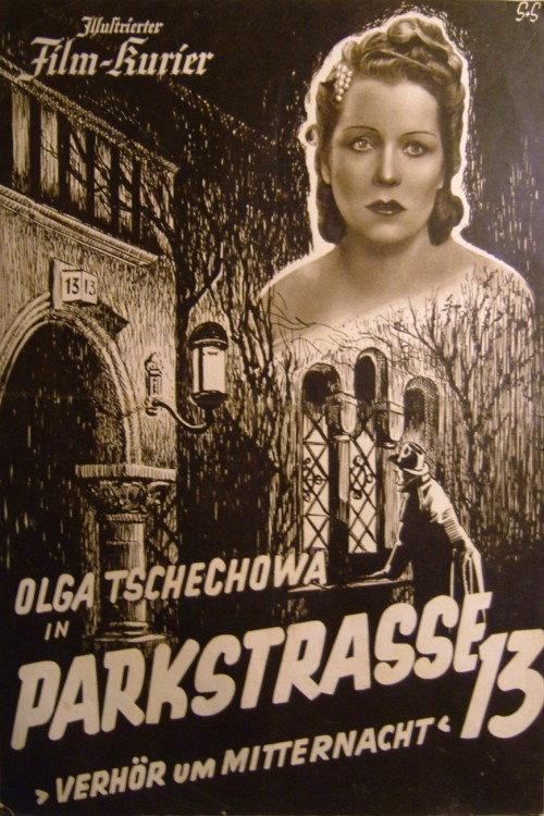 Parkstrasse 13 1939 official movie poster