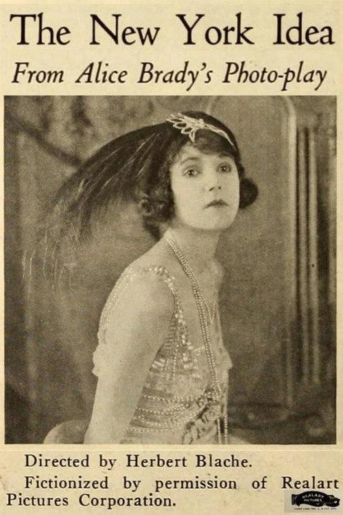 The New York Idea 1920 official movie poster