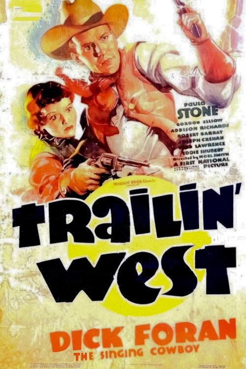 Trailin' West 1936 official movie poster