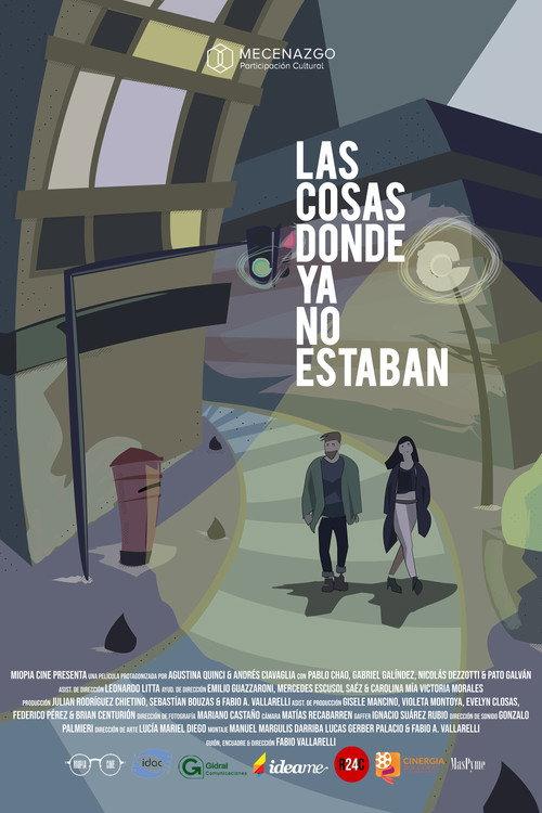 The Things Where They No Longer Were 2021 official movie poster