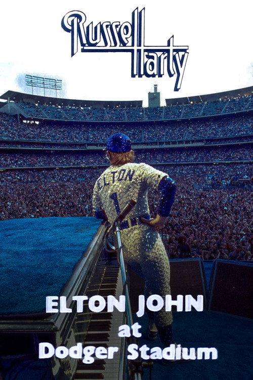 Elton John: Live at Dodger Stadium 1975 official movie poster