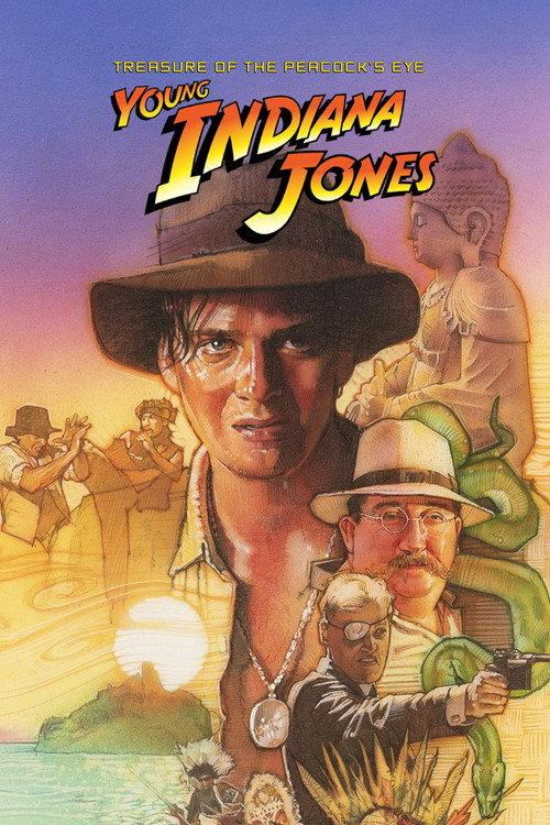 The Adventures of Young Indiana Jones: Treasure of the Peacock's Eye 1995 official movie poster