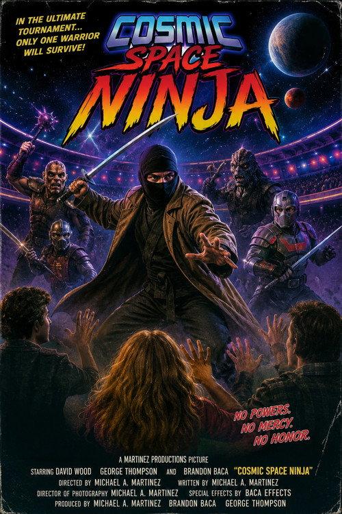 Cosmic Space Ninja 1997 official movie poster