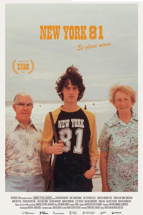 New York 81 - Et glemt minne 2022 official movie poster