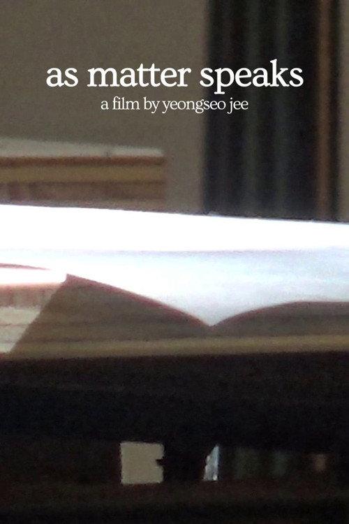 As Matter Speaks 2025 official movie poster