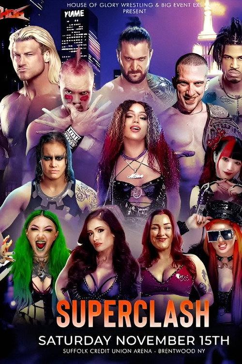 House of Glory x The Big Event: SuperClash 2025 2025 official movie poster