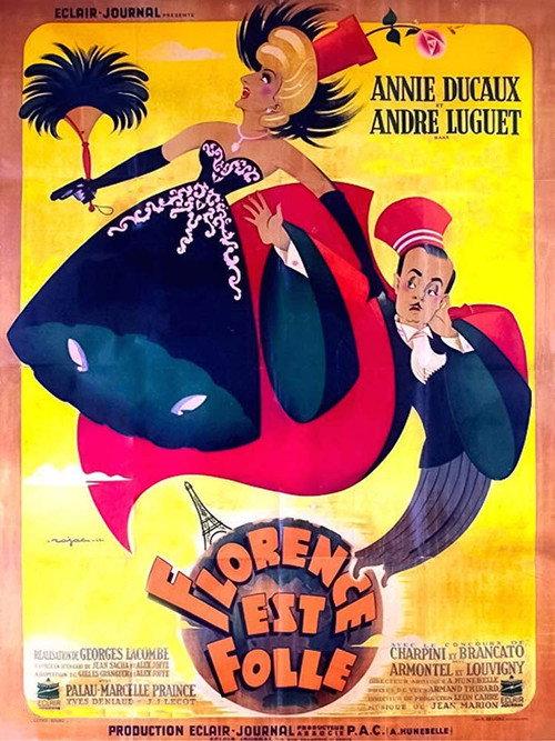 Florence is Crazy 1944 official movie poster