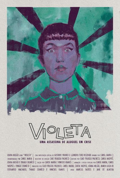 Violeta: uma assassina de aluguel em crise 2021 official movie poster