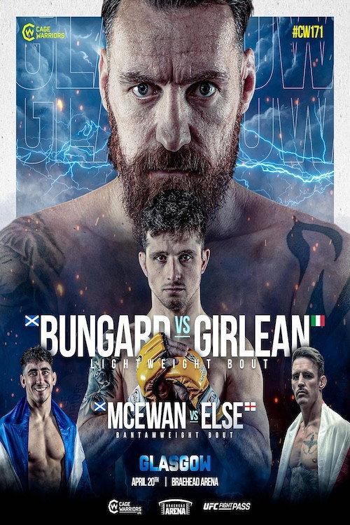Cage Warriors 171: Glasgow 2024 official movie poster