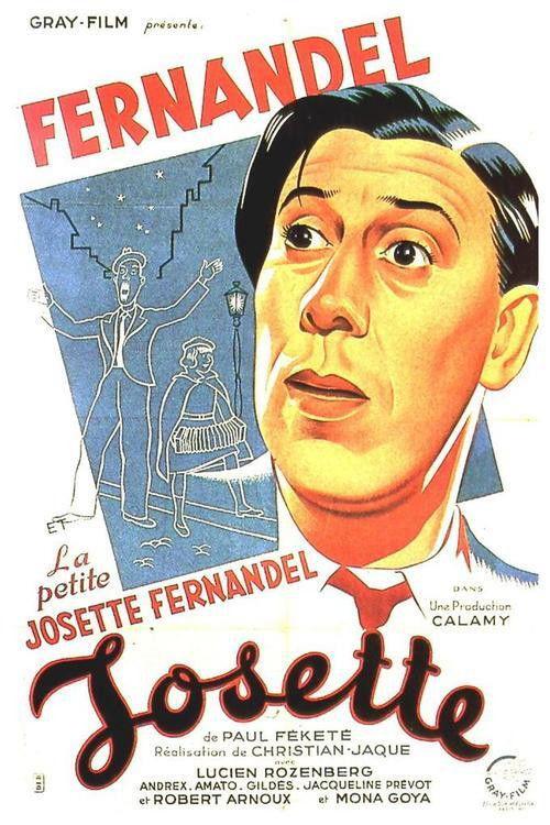 Josette 1937 official movie poster