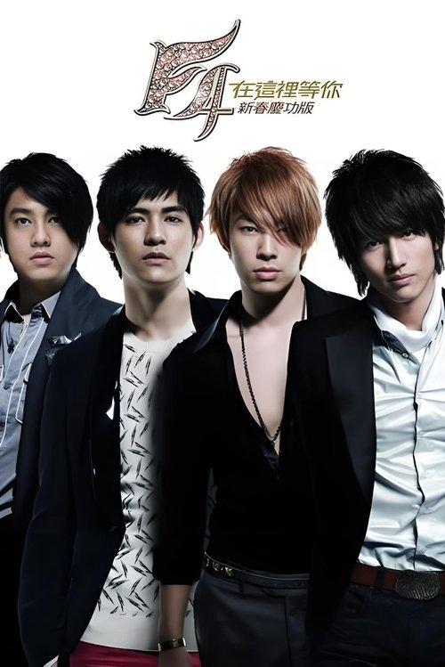F4 在这里等你 庆功演唱会 2008 official movie poster