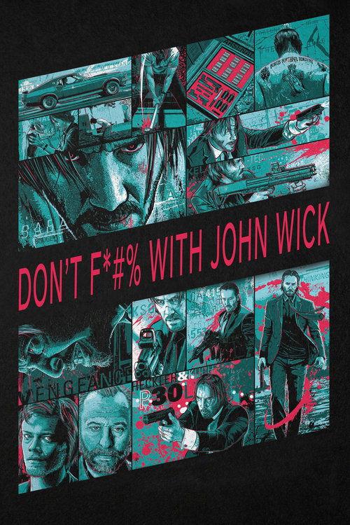 Don't F*#% With John Wick 2015 official movie poster