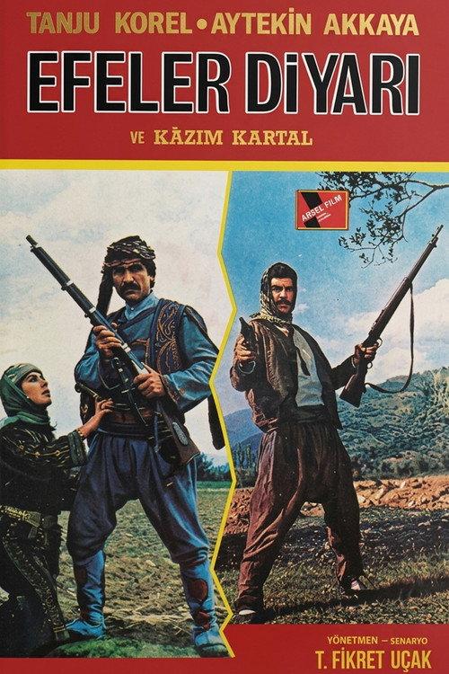 Efeler Diyarı 1987 official movie poster