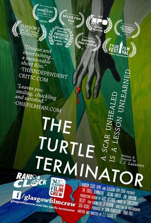 The Turtle Terminator 2017 official movie poster