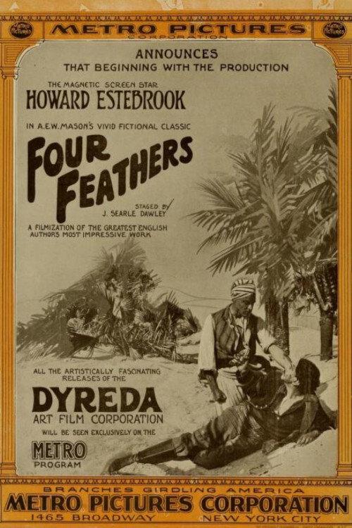 Four Feathers 1915 official movie poster