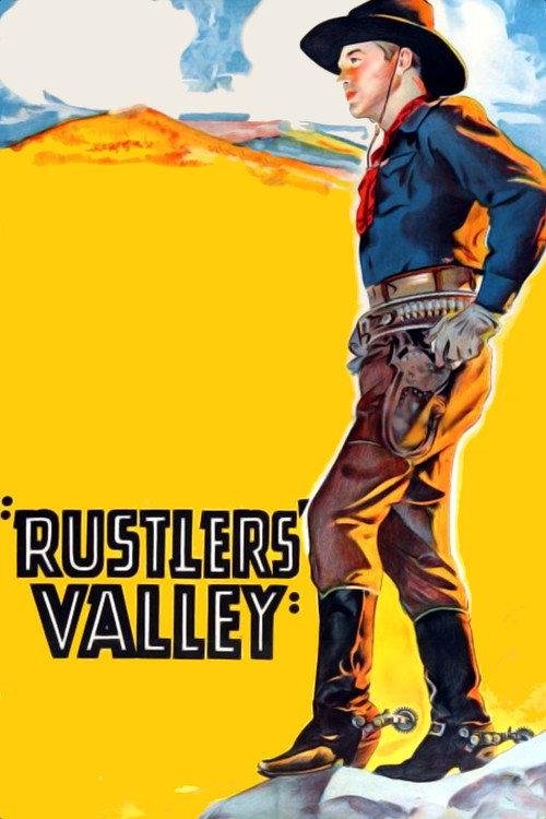 Rustlers' Valley 1937 official movie poster