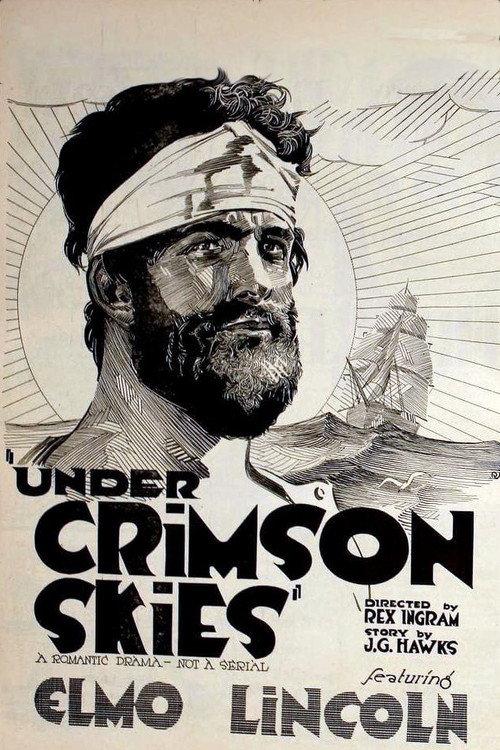 Under Crimson Skies 1920 official movie poster