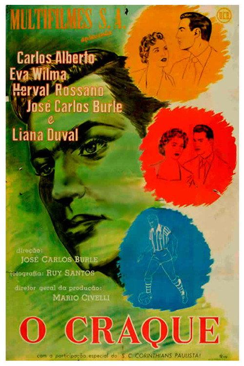 O Craque 1953 official movie poster