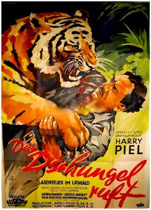 Der Dschungel ruft 1936 official movie poster