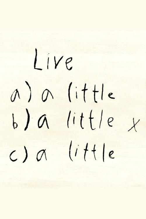 Live a Little 2018 official movie poster