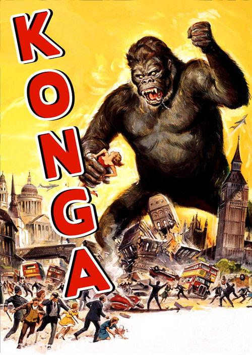 Konga 1961 official movie poster