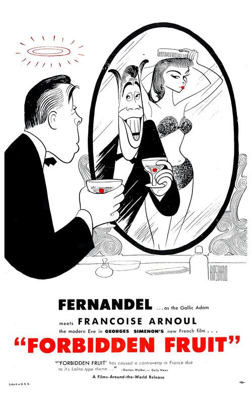 Forbidden Fruit 1952 official movie poster