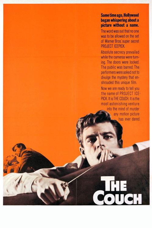 The Couch 1962 official movie poster
