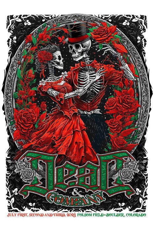 Dead & Company: 2023-07-03 Folsom Field, Boulder, CO, USA 2023 official movie poster
