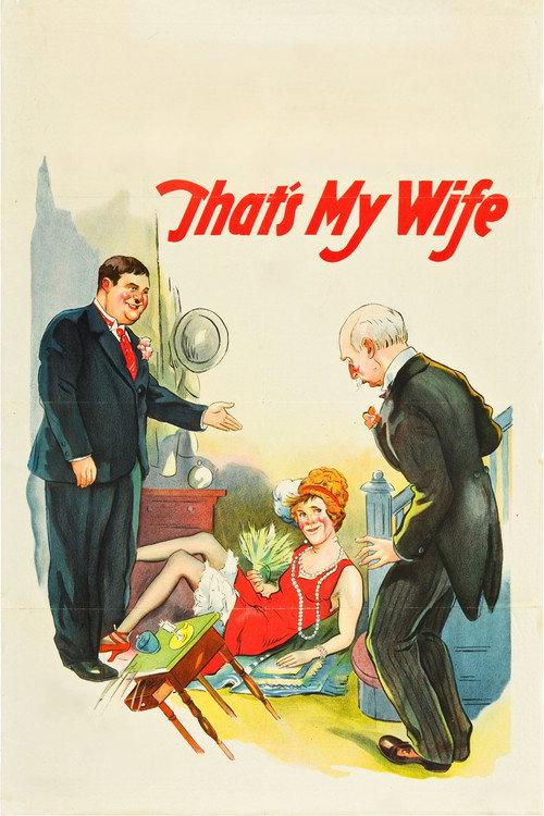 That's My Wife 1929 official movie poster
