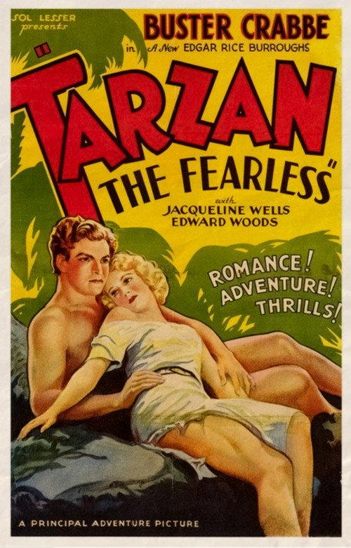 Tarzan the Fearless 1933 official movie poster
