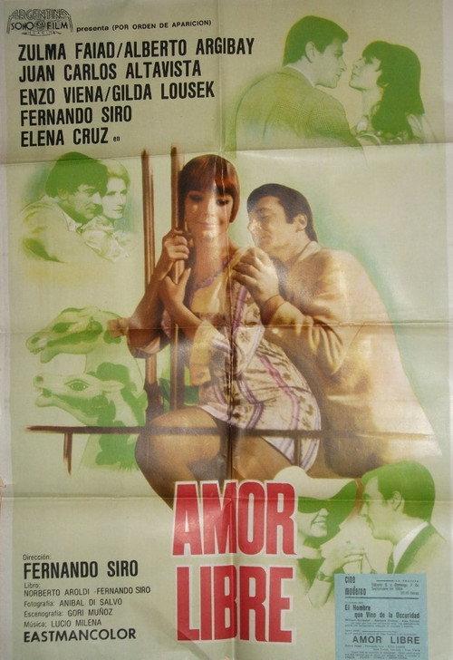 Amor libre 1969 official movie poster